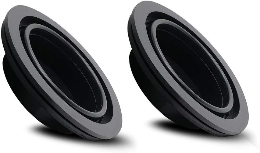 80mm Car Headlamp Dust Cover Retrofitting Soft Rubber Waterproof