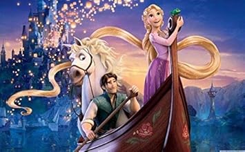 Amazon フィジェットフィジェットスタジオ背景 塔の上のラプンツェル プリンセス ボート 馬 スパークル 城 宮殿 5 3ft Fendiw Sachin 922 E2aac960c0 バックペーパー 背景布 通販