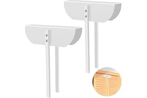 TAMIDN Bifold Door Lock- Metal Double Door Child Safety Locks Keep Toddler, Cats&Dogs Out of Pantry, Closets, Cabinets