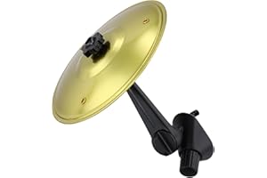 Car Crash Cymbal, 14 cm Dia. Car Air Vent Mini Drum Crash Cymbal, Air Vent Mounted Car Dashboard Drum Toy for All Types Of Ve