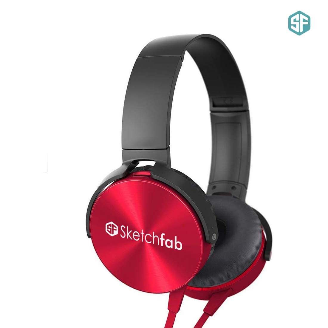 Sketchfab Extra bass Headphones Over 