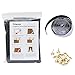 Magnetic Screen Door - Heavy Duty Mesh & Super Strong Velcro & Magnet Fits Doors Up to 34