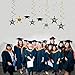 PBPBOX Graduation Decorations 30 Pcs 2018 Hanging Swirl and Celebration Card