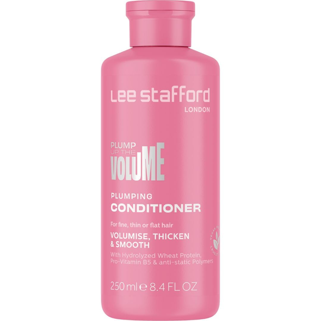 Lee Stafford Volumising Conditioner | Plump Up The Volume Collection - Best Daily Conditioning Cream for Hair Thickening, Boosts Fine Hair, for Men & Women, 250ml โ image 1