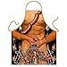 Funny Aprons - Men Aprons Cooking Kitchen BBQ Aprons, Adult Apron BEST Halloween Cosplay Party Costume Christmas Gift
