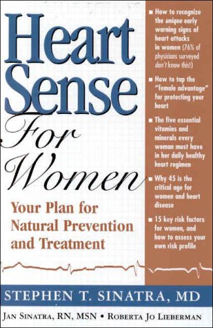 Heartsense for Women: Your Plan for Natural Prevention and Treatment by Stephen T. Sinatra M.D.