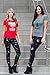 Tipsy Elves Women's Christmas Lights Leggings Holiday Pants (Small) Black