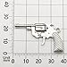 Gun Charm Collection-100g Craft Supplies Pistol Gun Weapon Charms Pendants for Crafting, Jewelry Findings Making Accessory for DIY Necklace Bracelet Earrings (M115)