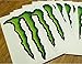 x2 Monster Energy Sticker Decal for Car 5