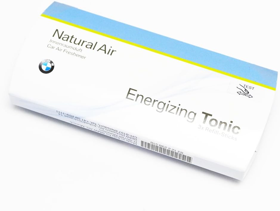 BMW Genuine Natural Air Car Freshener Energising Tonic Refill Kit