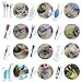 LIHAO 15 Piece Succulent Garden Hand Tools Miniature Fairy Garden Planting Transplanting Tool Set - Improve Your Gardening Quality of Life