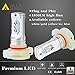 Alla Lighting 3600lm Xtreme Super Bright 5201 5202 LED Ice Blue Bulbs Fog Lights ETI 56-SMD PS19W 12085 DRL Replacement of Bulb