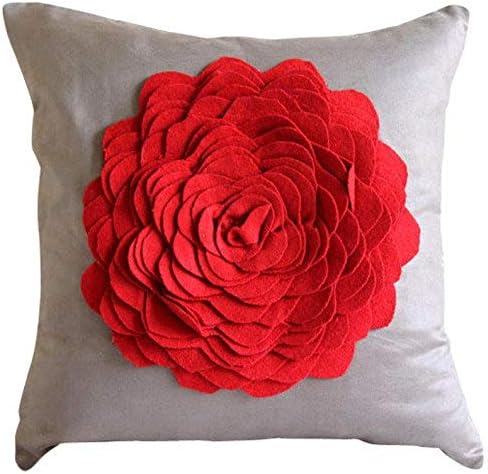 Amazon Com The Homecentric Decorative Taupe Pillow Covers 16x16
