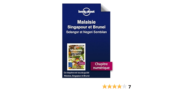 Amazon Com Malaisie Singapour Et Brunei Selangor Et Negeri Sembilan French Edition Ebook Lonely Planet Fr Kindle Store