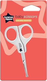 Tommee Tippee Everyday Essential Baby Nail Scissors 0m+ Easy-Hold Handles view 3