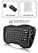 Wireless Trackball Keyboard, Oley 2.4 GHz 2in1 Wireless Mouse Keyboard Computer TV Box Remote Control Support PC/Xbox 360/PS3/HTPC/IPTV/MAC with Trackball