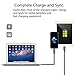 iPhone Cable - 6Feet, DANTENG Extra Long Charging Cord - Nylon Braided 8 Pin to USB Lightning Charger for iPhone 7,SE,5,5s,6,6s,6 Plus,iPad Air,Mini,iPod(BlackGreen)