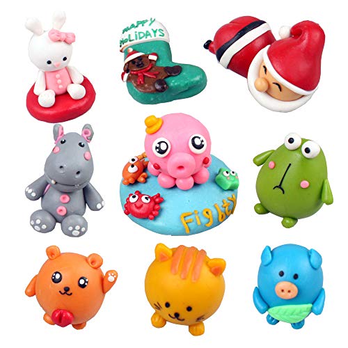 CiaraQ Small Modeling Clay Set, 32 Colors Safe & NonToxic Oven Bake