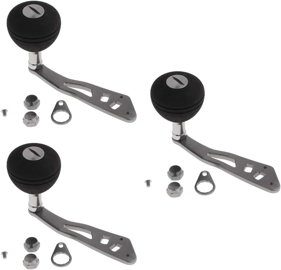 3 Pieces Power Single Fishing Reel Handle Knob Reel