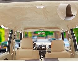 Suede Headliner Fabric with Foam Backing Material