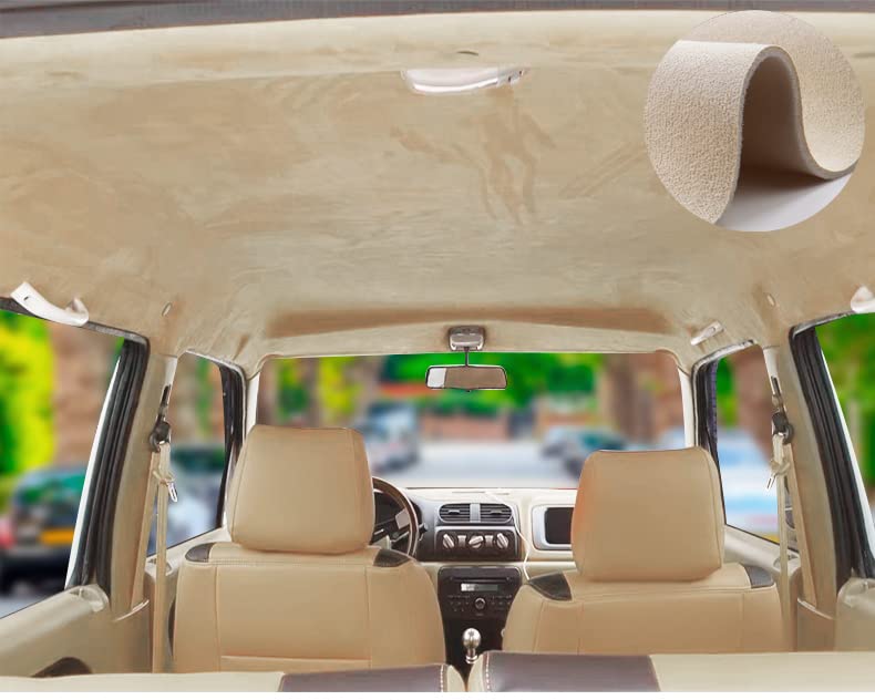 Suede Headliner Fabric with Foam Backing Material Car MicroSuede