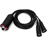MGI SpeedWare Heavy-Duty Remote Starter Switch for Car and Truck &ndash; Push-Button Engine Start with 5ft Wire Leads and Alligator Clips