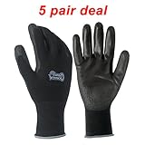 5 PACK Gorilla Grip Gloves - Extra Large XL