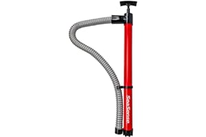 SeaSense Hand Bilge Pump - Self-Priming, Manual Bilge Pump for Water Removal on Small Boats, Kayaks, Canoes, Bilges or Any Place Water Collects