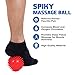 LifeVenti Foot Rocker and Spiky Ball - Foot and Calf Stretcher for Plantar Fasciitis, Achilles Tendonitis, Heel, Feet Pain Relief - Stretches Achilles Tendons and Legs for Improved Flexibility