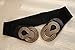 VOCHIC Womens Wide Elastic Waist Belt for Dresses Ladies Stretch Belts with Interlock Buckle