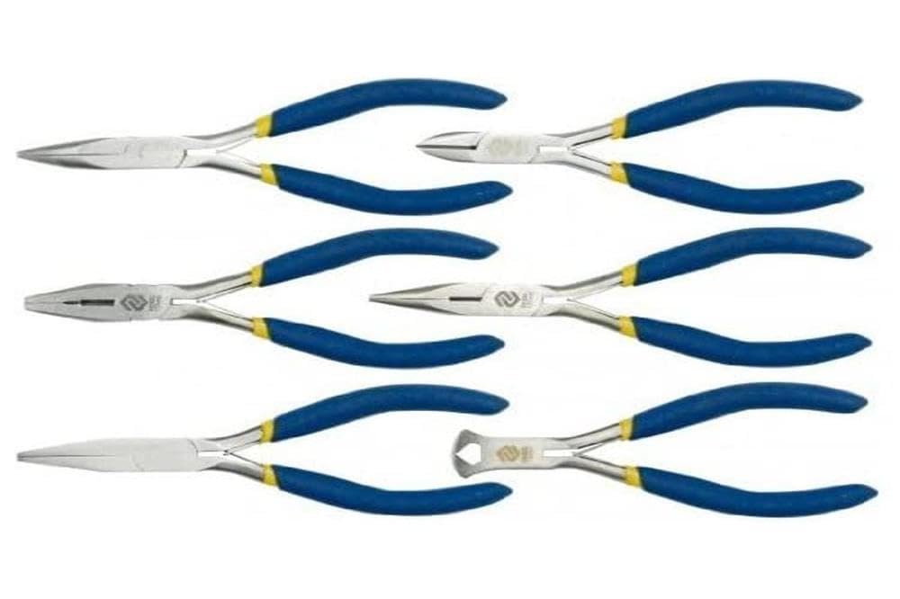 Vorel electronics mini pliers set 6 pcs 125 mm long (42309)