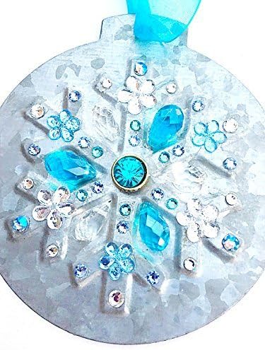 Snowflake Ornament with Swarovski Crystals