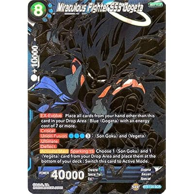 Dragon Ball Super TCG - Miraculous Fighter SS3 Gogeta - BT5-120 - SCR - Miraculous Revival