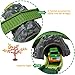 HOMOFY Dinosaur Toys Race Car Track Sets Jurassic World with 144 Pcs Flexible Tracks, 3 Dinosaurs,2 Led Cars,1 Tree and 2 in 1 Tunnel for 2 3 4 Year Old Girls and Boys-(Trademark Protected)