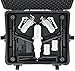 HPRC HPRC2730WINS Wheeled Resin Case with Foam for DJI Inspire 1 (Black)