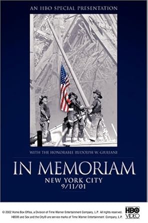 Amazon Com In Memoriam New York City 9 11 01 Rudy Giuliani Bernard Kerik George Pataki Ed Marritz Greg Andracke Jeb Bergh Robert Richman Yasutsune Hirashiki Geof Bartz Paula Heredia Brad Grey Dyllan Mcgee