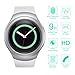 Pacific Asiana Samsung Gear S2 Screen Protector, [3-Pack] Ultra Thin HD Clear Ballistic Gear S2/Gear S2 Classic/S2 3G Tempered Glass Screen Protector, 9H Hardness Anti-Scratch Smart Watch Skin Cover