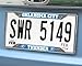 FANMATS 14874 Oklahoma City Thunder Chrome Metal License Plate Frame, Team Colors, 6.25in x 12.25in