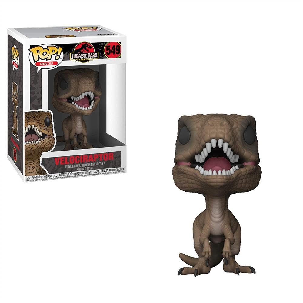 Funko Pop! Movies: Jurassic Park - Velociraptor - Collectable Vinyl Figure - Gift Idea - Official Merchandise - Toys for Kids & Adults - Movies Fans - Model Figure for Collectors and Display
