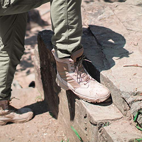 Maelstrom Men's TAC FORCE 8 Inch Military Tactical Duty Work Boot with