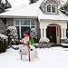 Christmas Masters 6 Foot Inflatable Santa Claus Riding on a White Polar Bear with an Animated Moving Shaking Head Indoor Outdoor Yard Lawn Decoration with LED Lights, Cute Xmas Holiday Party Blow Up