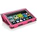 MoKo Folding Cover Case for Amazon HD 7 2013 tablet. (B-Magenta)