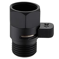APLusee Water Flow Control Valve, Solid Brass