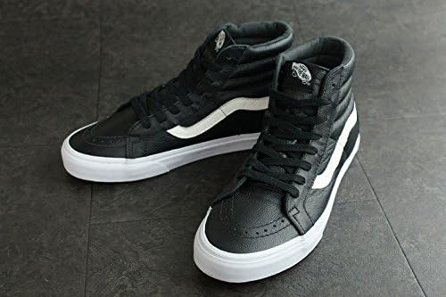 Amazon 新入荷 Vans ヴァンズ バンズsk8 Hi Reissueスケーターハイ レイシュー Premium Leather Black プレミアムレザー ブラック メンズ レディース スケート スニーカー 本革 ハイカット 黒 白 即納 Women Us8 24 5cm Thematerialworld ザ マテリアル