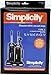Simplicity Type X HEPA Synergy Vacuum Cleaner Bags 6 Pack