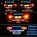 Botepon 48'' Universal 5 Functions Car LED Tail Strip Light, Tailgate Rear Lights Bar Strip 12V for Running Light, Turn Signal Light, Brake Light, Reverse Light, Double Flash Light
