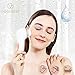 Face Brush, VOGCREST Facial Cleansing Brush 3-in-1 Best Sonic Facial Brush Set Waterproof Face Skin Scrubber for Gentle Exfoliating,Deep Cleansing, Rechargeable (Sonic Rose)