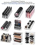 Clear Acrylic Lipstick Caps - Replaces Original Individual MAC Lipstick Caps - See Your Favorite Lipstick Color Easily (24 Pack)
