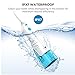 Nicefeel® Cordless Rechargeable 3-Mode Water Flosser with 220ml Capacity Water Tank FC158