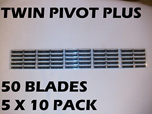 Personna - Twin Pivot Plus (50 Blades/Order) Replaces Auto Plus, Fits Atra Razors
